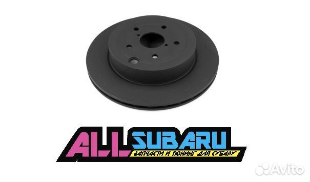 Тормозной диск задний задний Subaru Impreza Wrx