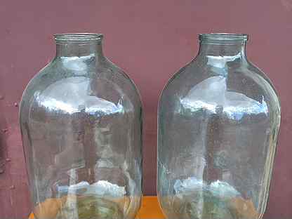 Бутыли стеклянные 10 литров