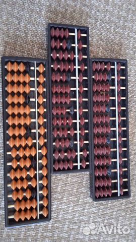 Счеты абакус (соробан) для ментальной арифметики