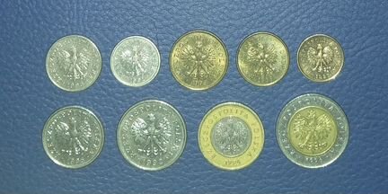 Наборы Монет Польша Украина