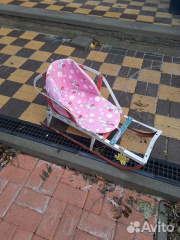 Мягкое сиденье для санок