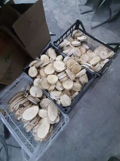 Торцевые спилы для декора, ёлочные игрушки, панно