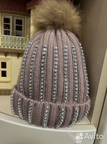 Шапка зимняя для девочки 52 54