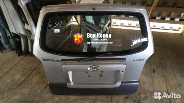 Дверь багажника Terracan 2,9 (Терракан) серая