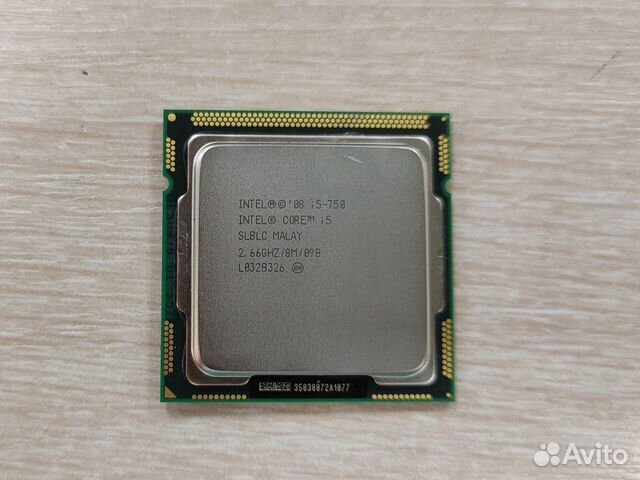 Процессор Intel Core i5-750, s1156