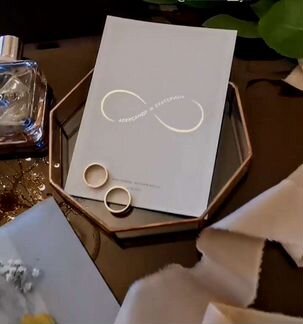 Шкатулка для свадебных колец