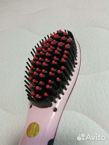 Расческа выпрямитель для волос б/у работает