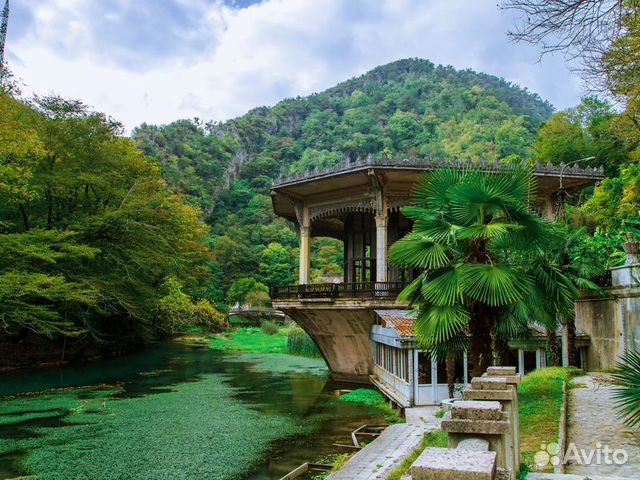 Озеро Рица,Новый Афон(пещера),водопады, дегустация