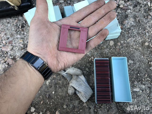 Рамки для слайдов в футляре (пенале). Новые