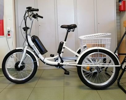 Велосипед трехколесный электро 350W OK-33604E 20