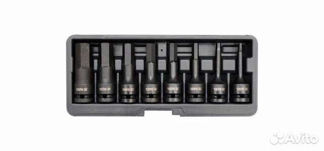 Набор торц. головок yato ударные 1/2
