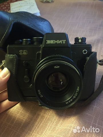 Плёночный фотоаппарат зенит 19.ссср