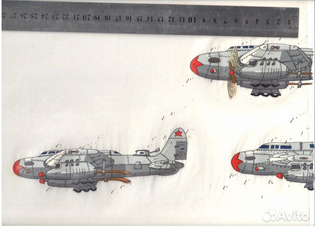 Оригинальные целлулоиды (сэлы) Pilot Самолеты