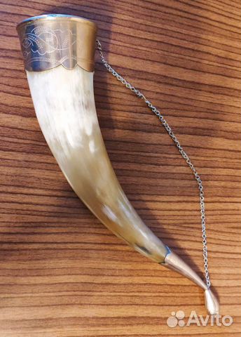 Рог бокал сувенир СССР