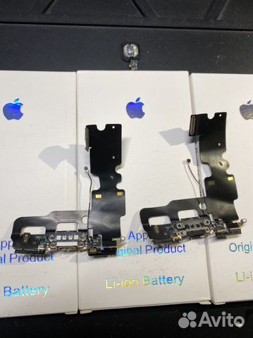 Нижний шлейф для iPhone 7 (оригинал/снятый)