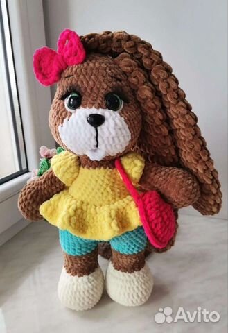 Вязаные игрушки ручной работы