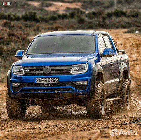 Пороги силовые VW Amarok rifamr-40000