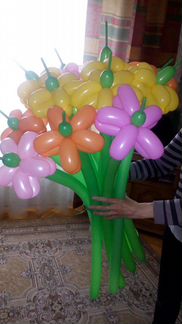 Букеты из воздушных шаров