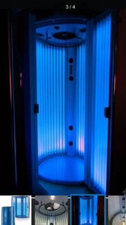 Солярий luxura 42vxl intensive вертикальный