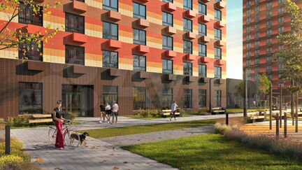 1-к квартира, 41.1 м², 9/33 эт.
