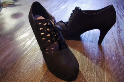 Туфли женские замшевые 41 размер новые