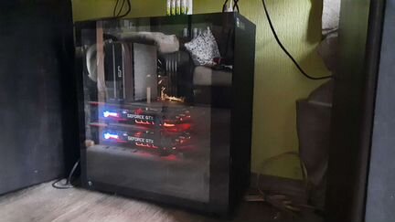 Видеокарта MSI gtx 1080ti gaming 2шт
