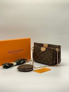 Сумки от Louis Vuitton ремень хакки зеленый