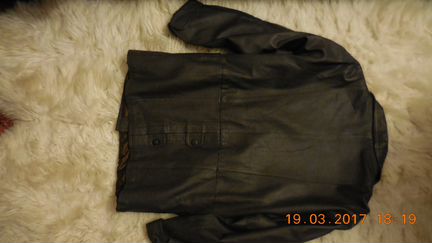 Куртка кожаная новая женская