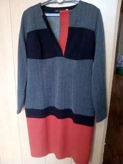 Платье тёплое с сумкой