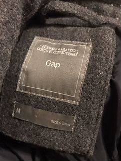 Пальто gap шерстяное M