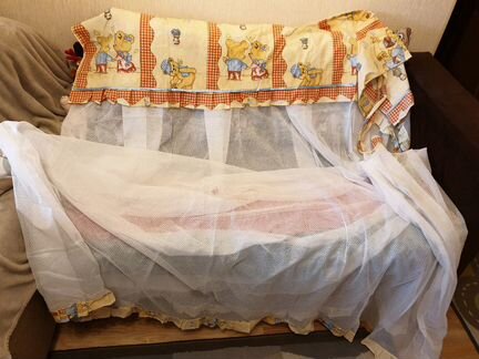 Бампер бордюр-огражд. (бортики) для детс. кроватки