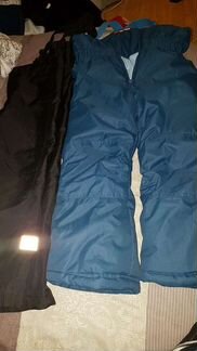 Зимние брюки полукомбинезон 110-120
