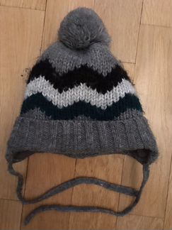 Шапка зимняя для мальчика р 44-46