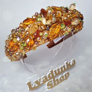 Ободок украшение ручной работы Новый