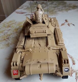 Airfix Rommels halftrack и танк Crusader 1/32