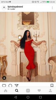 Платье Красное