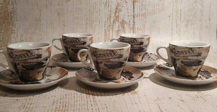 Керамический кофейный сервиз