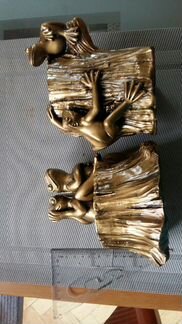 Карандашница и подсвечник. Россия.гипс