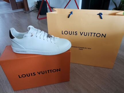 Белые кеды louis vuitton (Frontrow) новые