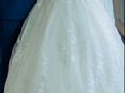 Свадебное платье 48-50 бу объявление продам