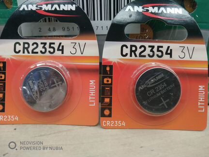 Батарейка Ansmann CR2354 lithium 3V