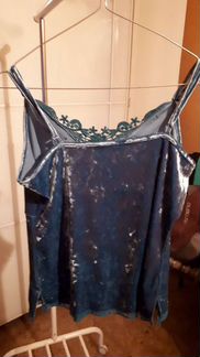 Топ. Бархат с кружевом. Очень красивый