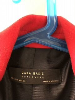 Пальто zara женское
