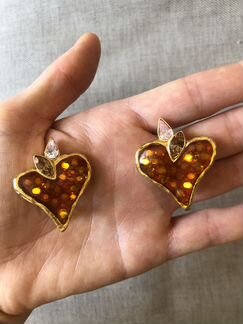 Винтажные серьги Christian Lacroix