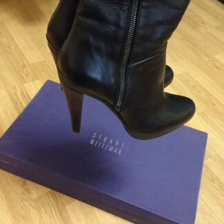 Сапоги женские черные 38 Stuart Weitzman