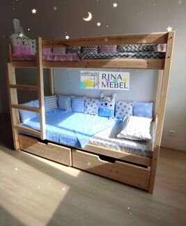 Кровать двухъярусная Arnia