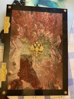 Папка из камня адресная а4