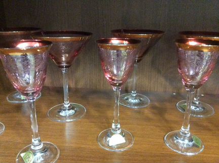 Два набора фужеров rona