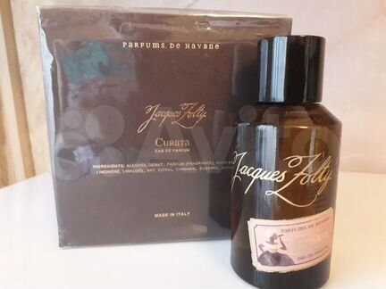 Парфюмерная вода Jacques Zolty / Сubata; Severo