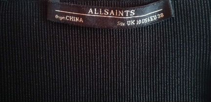 Платье чёрное ALL saints